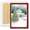 JAM Paper 5" x 7" Front Imprint House Scene Blank Cards & Matching Envelopes Set, 25ct.